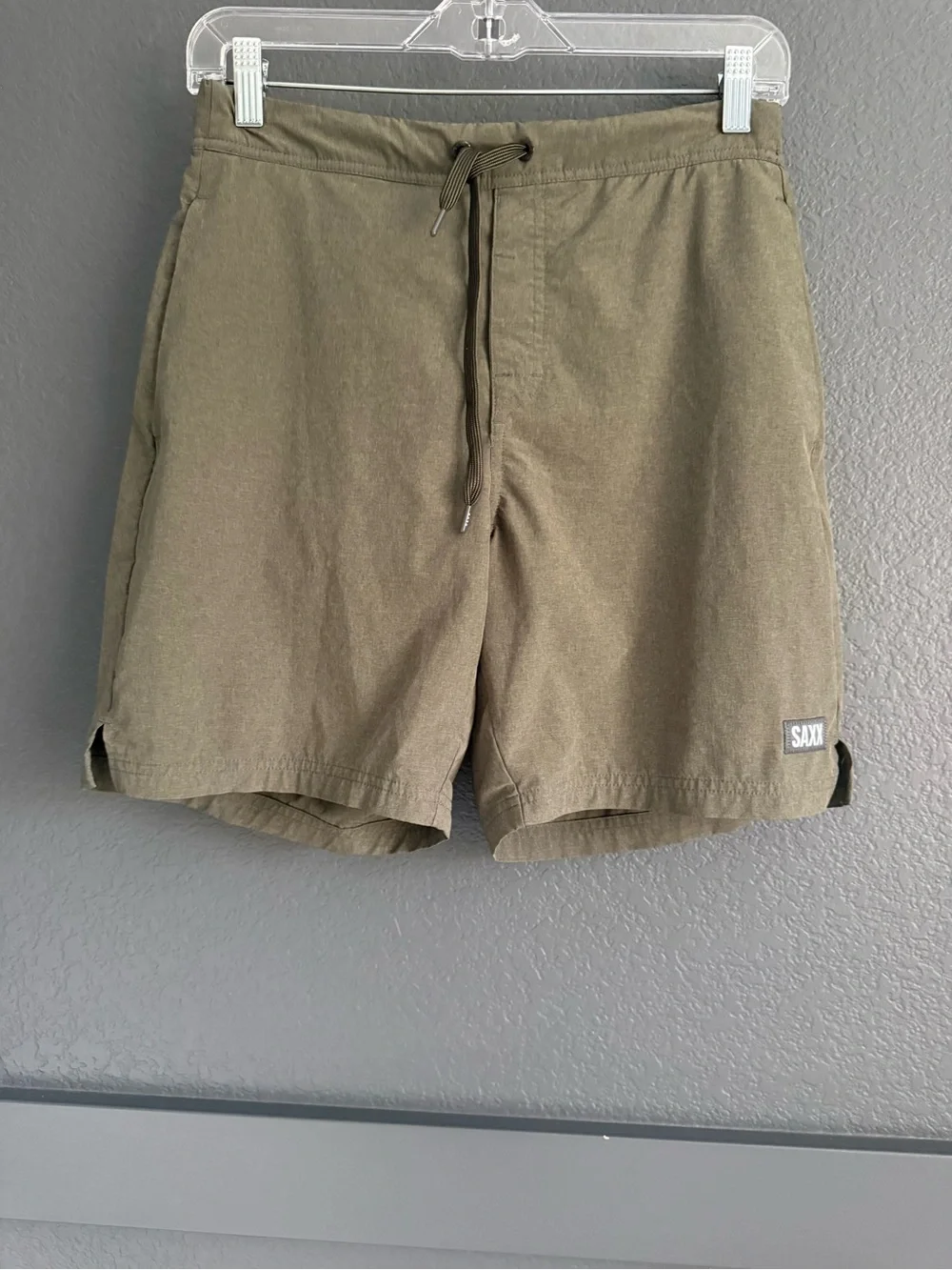 SAXX • Men’s Sport 2 life 2N1 short 7” ballpark pouch - Small olive green